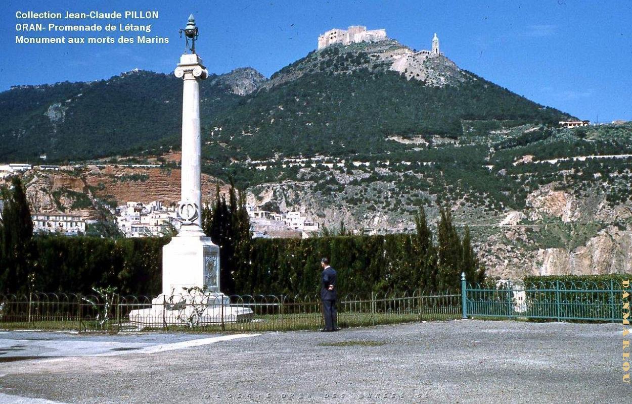 Oran - Promenade de Letang - Monument aux Morts des Marins- 1951.jpg